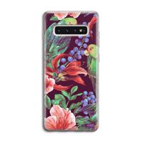 Papegaaien: Samsung Galaxy S10 4G Transparant Hoesje