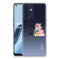 OPPO Reno 7 5G | Find X5 Lite Telefoonhoesje met Naam i Can