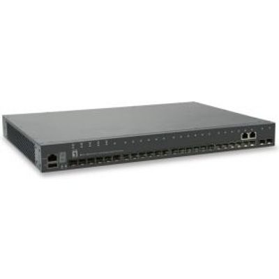 LevelOne GTL-2882 Managed network switch L3 Gigabit Ethernet (10/100/1000) Grijs