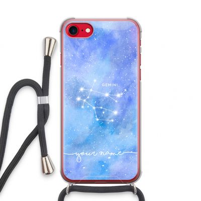 Sterrenbeeld - Licht: iPhone SE 2020 Transparant Hoesje met koord
