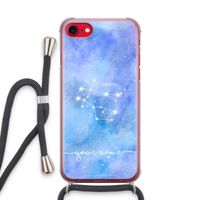 Sterrenbeeld - Licht: iPhone SE 2020 Transparant Hoesje met koord