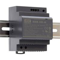 MW Mean Well HDR-100-24N DIN-rail netvoeding 24 V/DC 4.2 A 100.8 W Aantal uitgangen: 1 x Inhoud: 1 stuk(s)