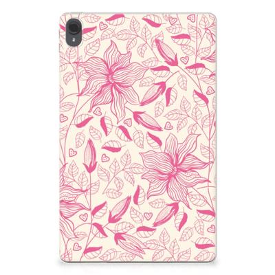 Lenovo Tab P11 | P11 Plus | Siliconen hoesje | Pink Flowers