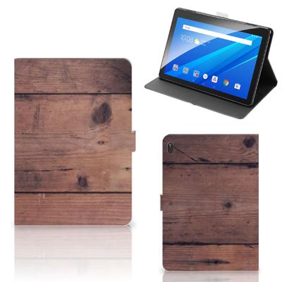 Lenovo Tab E10 Tablet | Book Cover | Old Wood Lenovo Tab E10 Tablet | Book Cover | Old Wood