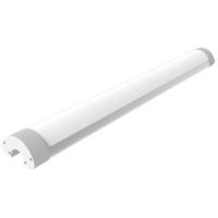 LEDmaxx Tri-Proof LED-onderbouwlamp LED LED vast ingebouwd 20 W Warmwit Aluminium LEDmaxx Tri-Proof LED-onderbouwlamp LED LED vast ingebouwd 20 W Warmwit Aluminium