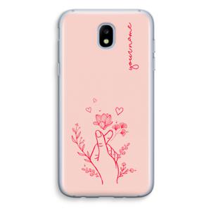 Giving Flowers: Samsung Galaxy J5 (2017) Transparant Hoesje