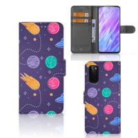 Samsung Galaxy S20 | Wallet Case | met Pasjes | Space Samsung Galaxy S20 | Wallet Case | met Pasjes | Space