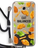 Eat Balanced: Samsung Galaxy A5 (2017) Transparant Hoesje met koord