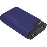 RealPower PB-7500C Navy Blue powerbank 7500 mAh Zwart, Blauw