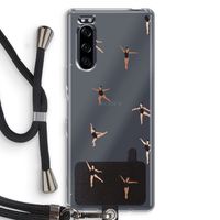 Dancing #1: Sony Xperia 5 Transparant Hoesje met koord