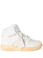 Off-White baskets mi-montantes Out of Office - Blanc
