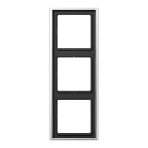 Jung LS990 Aluminium afdekraam 3-voudig AL2983