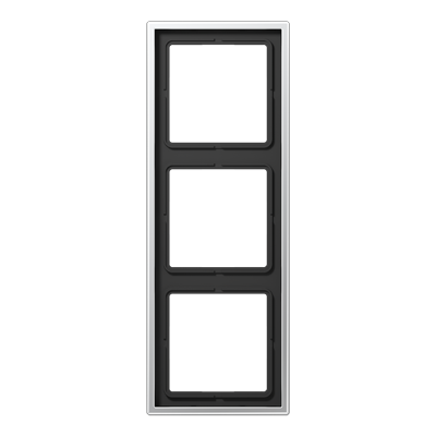 Jung LS990 Aluminium afdekraam 3-voudig AL2983