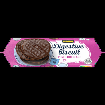 Jumbo Digestive Biscuit Pure Chocolade 300 g