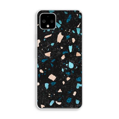 Terrazzo N°11: Pixel 4 XL Transparant Hoesje