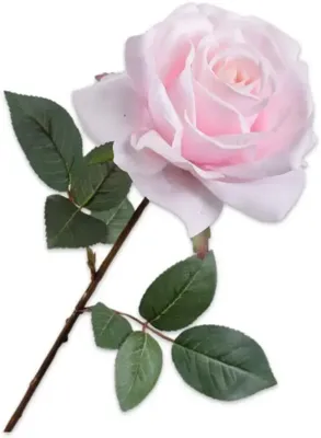 Silk-ka kunsttak roos 68cm roze