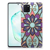 Samsung Galaxy Note 10 Lite | TPU Case | Purple Flower