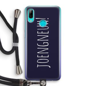 Joengneuh!: Huawei P Smart (2019) Transparant Hoesje met koord