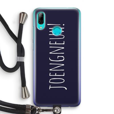 Joengneuh!: Huawei P Smart (2019) Transparant Hoesje met koord