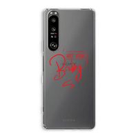 Not Your Baby: Sony Xperia 1 III Transparant Hoesje