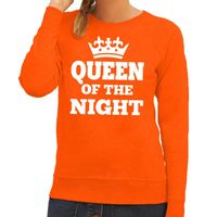 Queen of the night sweater oranje dames 2XL  -