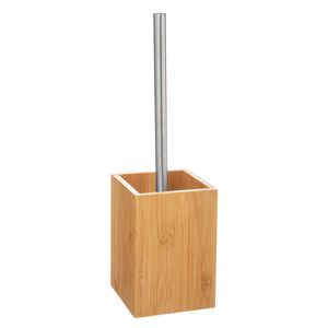 Decopatent® Toiletborstel met houder - Bamboe Hout - WC borstel met