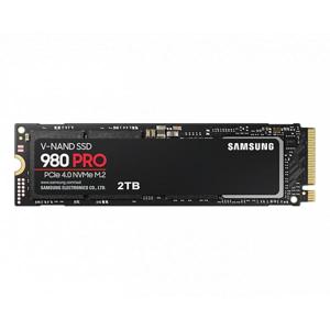 Samsung mz-v8p2t0bw 980 pro ssd, 2000 gb, m.2 nvme, pcie 4.0, 7000/ 5100 mb/s, 100.000 iops