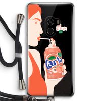 Peach please!: Xiaomi Mi Mix 2 Transparant Hoesje met koord