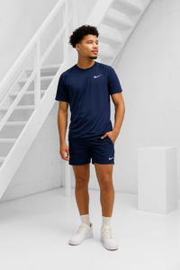 Nike Swim Zomerset Heren Donkerblauw - Maat XL - Kleur: Donkerblauw | Soccerfanshop