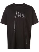 Mostly Heard Rarely Seen t-shirt Shh - Noir - thumbnail