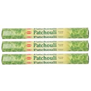 Geurstokjes wierook Patchouli - 80x stokjes - 25 cm lang - Spetterende geur