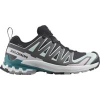 Salomon XA PRO 3D V9 GORE-TEX Lage Wandelschoen Dames Black/Bleached Aqua/Harbor Blue 8