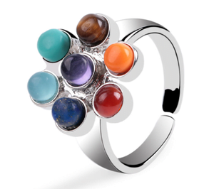 7 Chakra ring - Sieraden - Spiritueelboek.nl