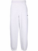 MSGM pantalon de jogging à logo imprimé - Gris - thumbnail