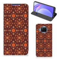 Xiaomi Mi 10T Lite | Hoesje met Magneet | Batik Brown
