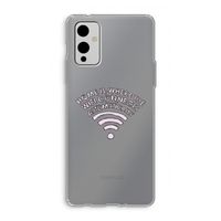Home Is Where The Wifi Is: OnePlus 9 Transparant Hoesje