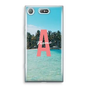 Pacific Dream: Sony Xperia XZ1 Compact Transparant Hoesje