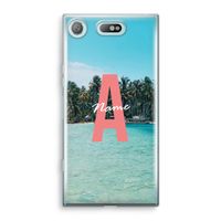 Pacific Dream: Sony Xperia XZ1 Compact Transparant Hoesje