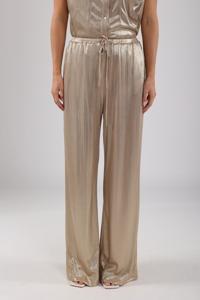 Nukus Mila Pants Shiny Broek 4 Gold