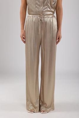 Nukus Mila Pants Shiny Broek 4 Gold