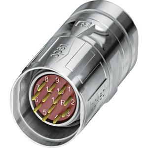 M23 feedbackconnector met SPEEDCON 1619453 CA-12M1N8A8504S Zilver Phoenix Contact Inhoud: 1 stuk(s)