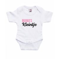 Mamas kleintje cadeau baby rompertje wit jongen/meisje