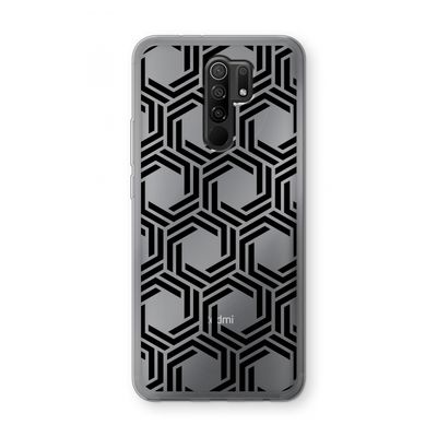 Geometrisch patroon: Xiaomi Redmi 9 Transparant Hoesje