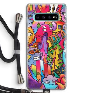 Dreams: Samsung Galaxy S10 Plus Transparant Hoesje met koord