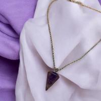 Amethist Pendel Ketting - Sieraden - Spiritueelboek.nl