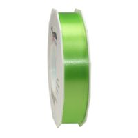 1x Luxe groene kunststof lint rollen 2,5 cm x 91 meter cadeaulint verpakkingsmateriaal   -