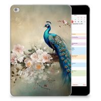 Back Case voor Apple iPad Mini 4 | Mini 5 (2019) Vintage Pauwen