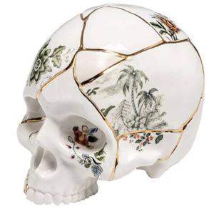 Seletti Kintsugi Skull decoratie