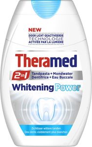 Theramed 2 in 1 Power whitening tandpasta (75 ml)