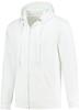 Starworld SW250 Zip Through Hooded Sweat Jacket - White - XL